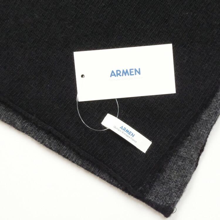 ARMEN（アーメン） ARMEN WOOL / CASHMERE 2TONE LOOP SCARF