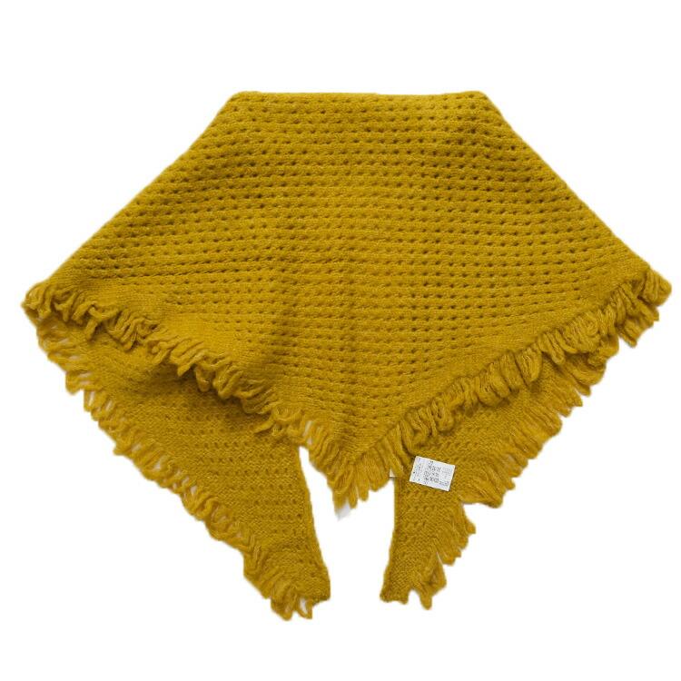 SOIL ソイル TRIANGLE SCARF BNSL1961Cトライアングル スカーフ 【2023AW 秋冬】｜chouquette｜03