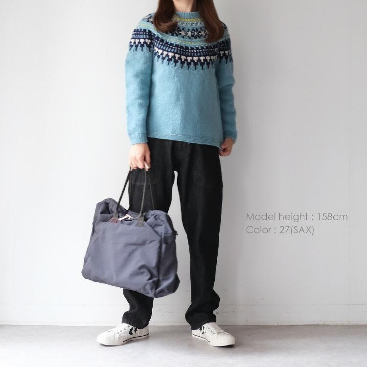 DANA FANEUIL（ダナファヌル） (20%OFF SALE) ペルーニット手編み