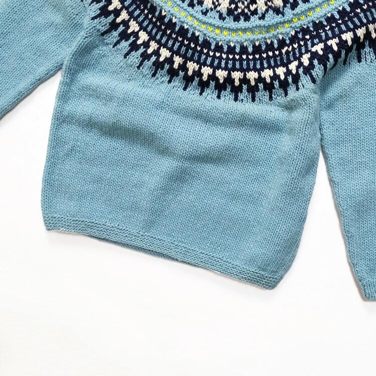 DANA FANEUIL（ダナファヌル） (20%OFF SALE) ペルーニット手編み