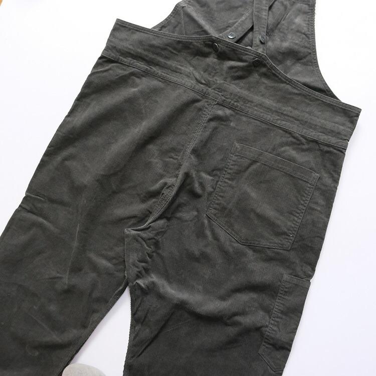 アーメン ARMEN GNAM2371 コットン コーデュロイ ワンウォッシュ サロペット オーバーオール オールインワン 爆買_9