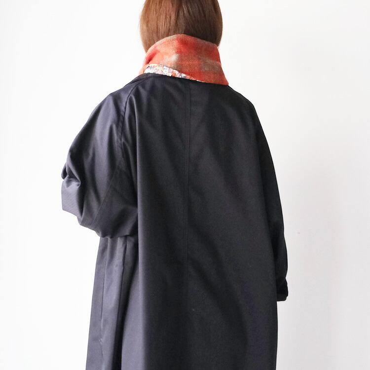 (30%OFF SALE) エイチシーテキスタイル HC TEXTILES スキニースカーフ ハリスツイード × リバティスカーフ マフラー ストール 爆買 母の日_3