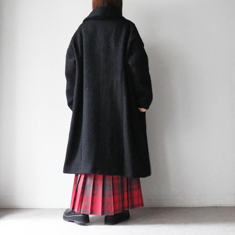 オネット Honnete Shawl Collar Coat HO-25AW CO3 ショールカラーコート 爆買の画像