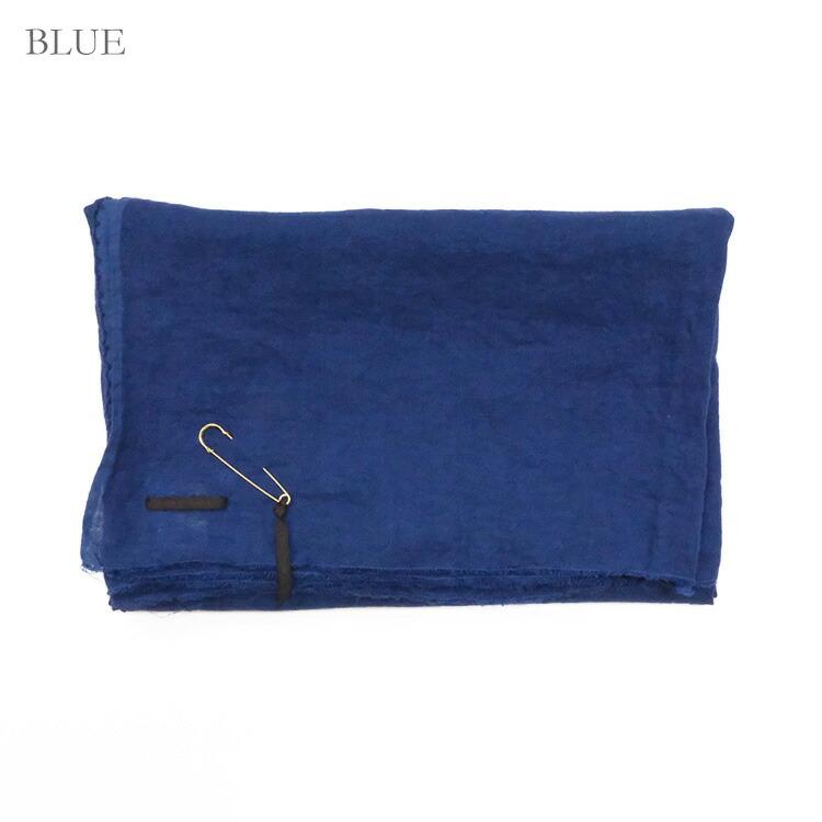 オネット Honnete (2026SS 春夏) Wide Stole_Lt Weight Overdyed Irish Linen HO-26SS AC1L 爆買 母の日_2