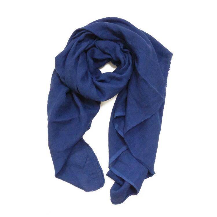 オネット Honnete (2026SS 春夏) Wide Stole_Lt Weight Overdyed Irish Linen HO-26SS AC1L 爆買 母の日_7