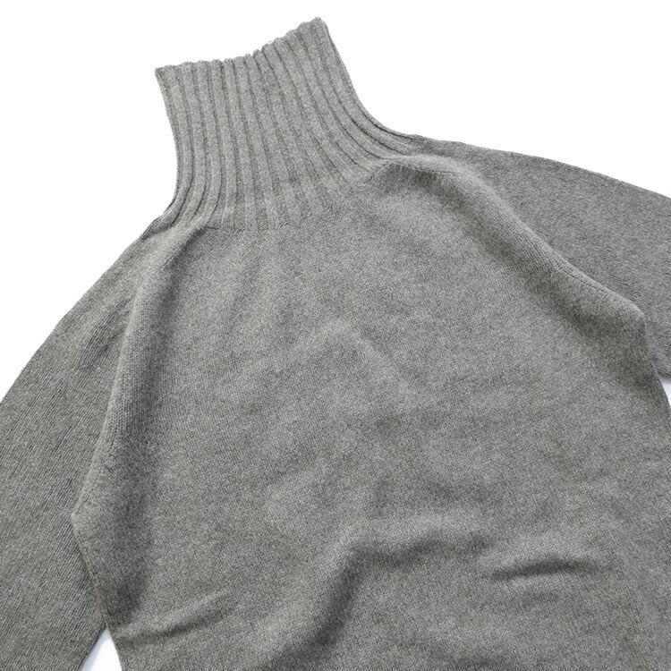 ARMEN / アーメン【2022AW 秋冬】【送料無料】GEELONG LAMBSWOOL POLO NECK SADDLE SHOULDER P/O JNAMP1651｜chouquette｜17