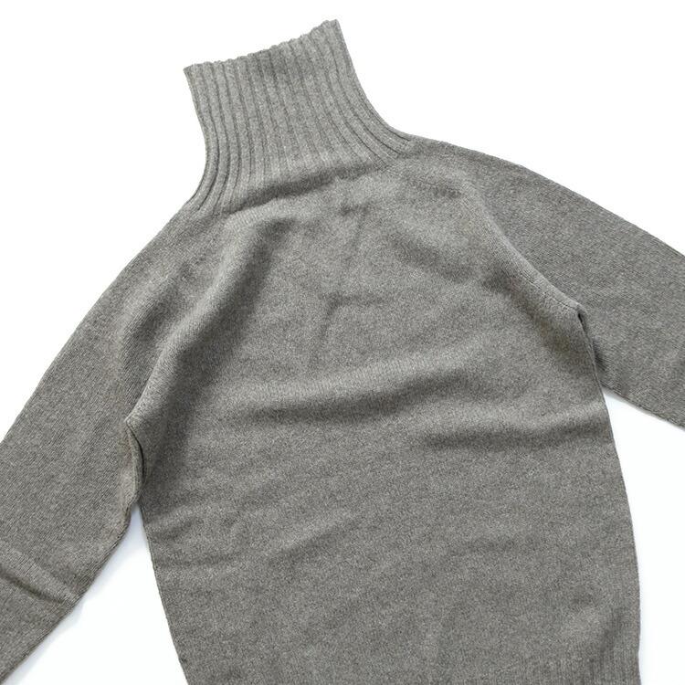 ARMEN / アーメン【2022AW 秋冬】【送料無料】GEELONG LAMBSWOOL POLO NECK SADDLE SHOULDER P/O JNAMP1651｜chouquette｜18