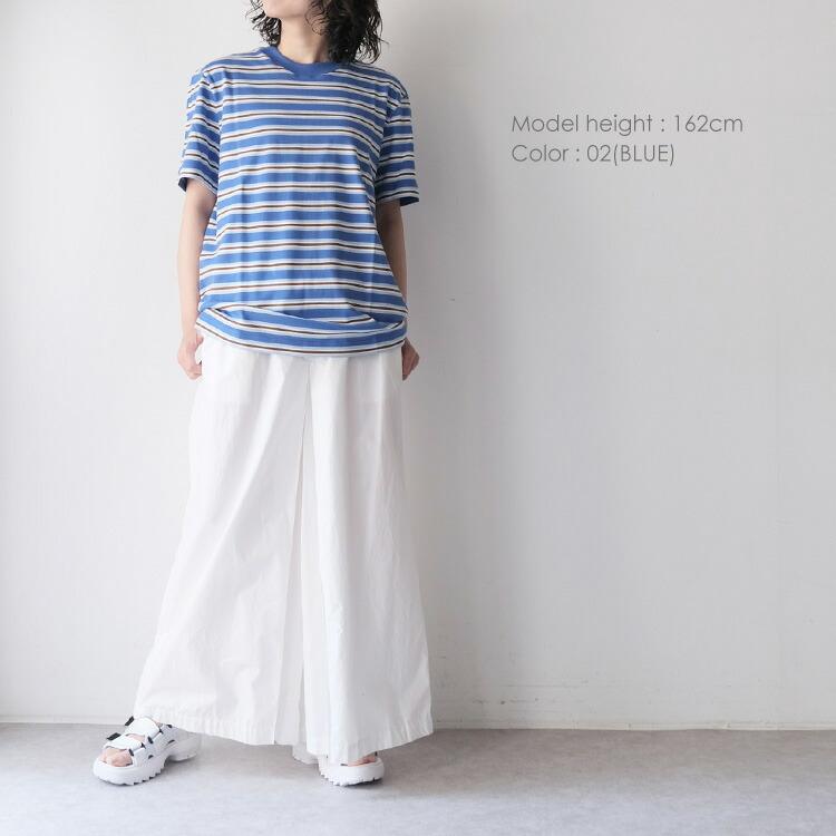 30%OFFセール) ルミノア ボーダー Le minor ルミノア マルチボーダー T 