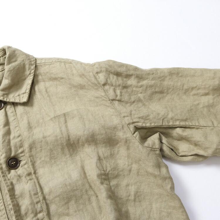 ARMEN アーメン NAM2111LH リネン ヘリンボン オーバーサイズ ARMEN アーメン NAM2111LH リネン ヘリンボン オーバーサイズ