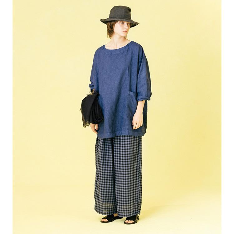 ARMEN アーメン リネン プレーンクルーネック オーバーサイズ プルオーバー NAM2211LP LINEN PLAIN CREW NECK OVERSIZED PULLOVER 【2023SS 春夏】｜chouquette｜12