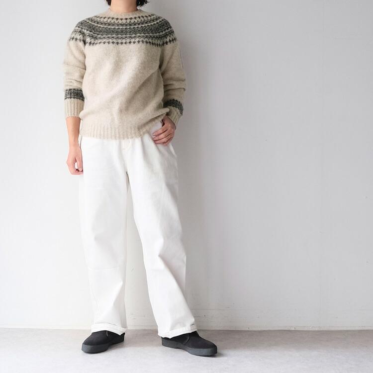 John Tulloch（ジョンタロック） NJT1661 シェットランドウール ヘビー