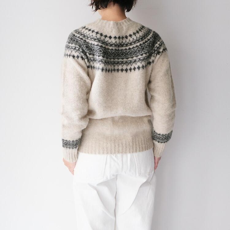 美品 スコットランド製JOHN TULLOCHノルディックセーター カーディガン JOHN TULLOCH” HEAVY BRUSH CARDIGAN | ショップニュース