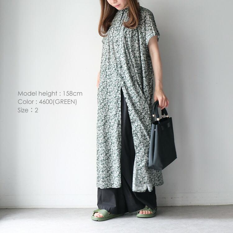 SOIL（ソイル） SOIL NSL26073 コットン ボイル ツートーン フラワー