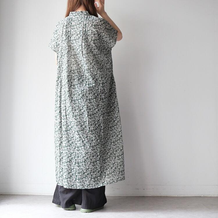 SOIL（ソイル） SOIL NSL26073 コットン ボイル ツートーン フラワー