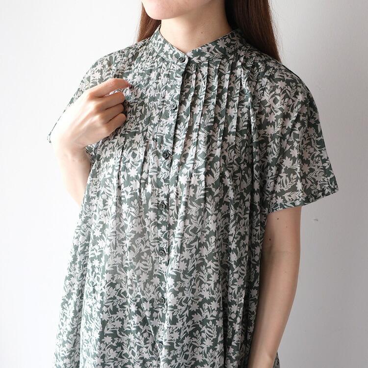 SOIL（ソイル） SOIL NSL26073 コットン ボイル ツートーン フラワー