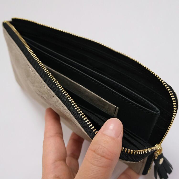 POMTATA（ポンタタ） POMTATA HAK L ZIP LONG WALLET ハーフ L ジップ 