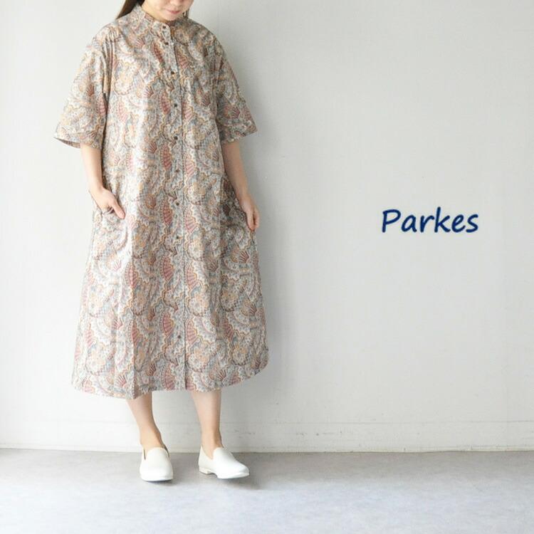 【新品未使用タグ付き】parkes✕LIBERTY　ワンピース LIBERTY. (20%OFF SALE) リバティ ワンピース パークス Parkes