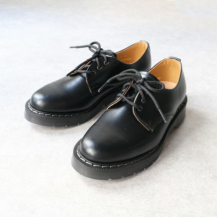 SOLOVAIR / ソロヴェアー【送料無料】3 EYE GIBSON SHOE S3-995-BK-G-2F｜chouquette｜06