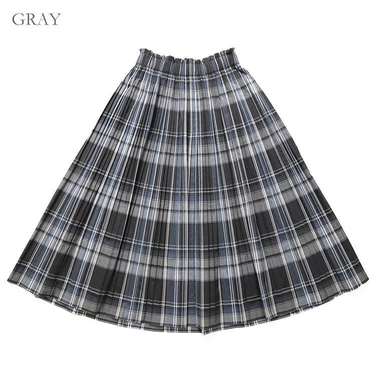 【新品未使用タグ付き】J.sloane チェック柄プリーツ スカート J.Sloane（ジェイスローアン） (30%OFF SALE) j.sloane SS2531028