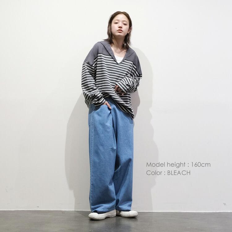 vent blanc ヴァンブラン (2025SS 春夏) 10ozデニム タック vent blanc ヴァンブラン (2025SS 春夏) 10ozデニム タック