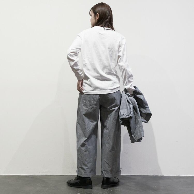 vent blanc（ヴァンブラン） (2025AW 秋冬) 5.6oz カレッジロゴ ロング