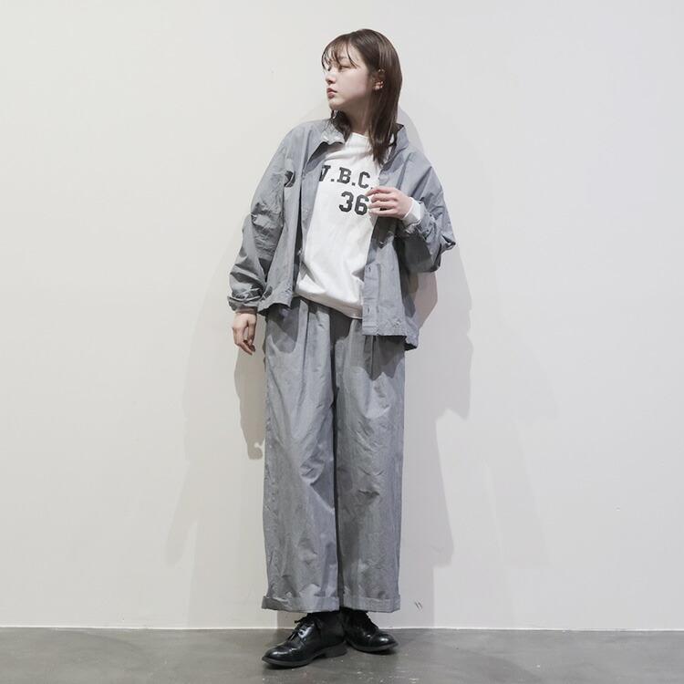 vent blanc（ヴァンブラン） (2025AW 秋冬) 5.6oz カレッジロゴ ロング