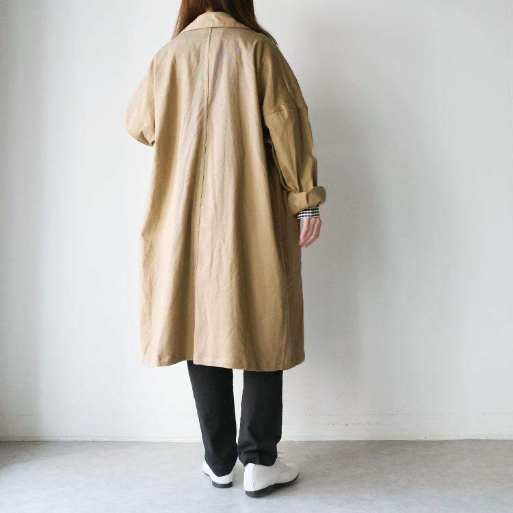 Yarmo ヤーモ YARMO (2024AW 秋冬) DUSTER COAT STRETCHED TWILL Yarmo ヤーモ YARMO (2024AW 秋冬) DUSTER COAT STRETCHED TWILL