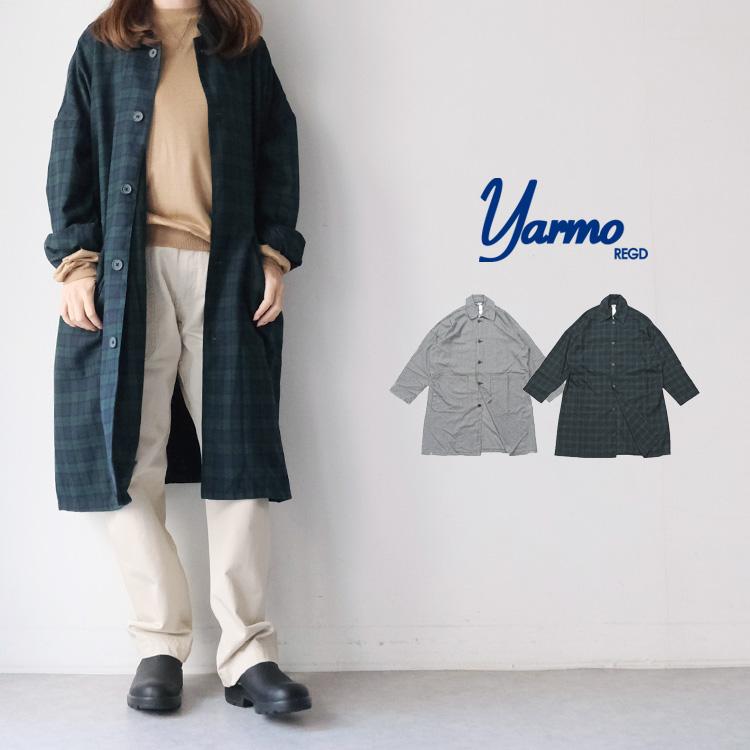 Yarmo ヤーモ YARMO (2024AW 秋冬) DUSTER COAT TARTAN YM Yarmo ヤーモ YARMO (2024AW 秋冬) DUSTER COAT TARTAN YM