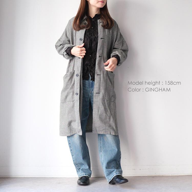 Yarmo（ヤーモ） YARMO DUSTER COAT TARTAN YM-2_TARTAN ダスター
