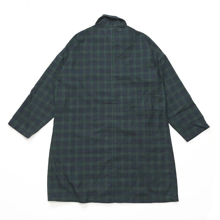 Yarmo ヤーモ YARMO (2024AW 秋冬) DUSTER COAT TARTAN YM Yarmo ヤーモ YARMO (2024AW 秋冬) DUSTER COAT TARTAN YM