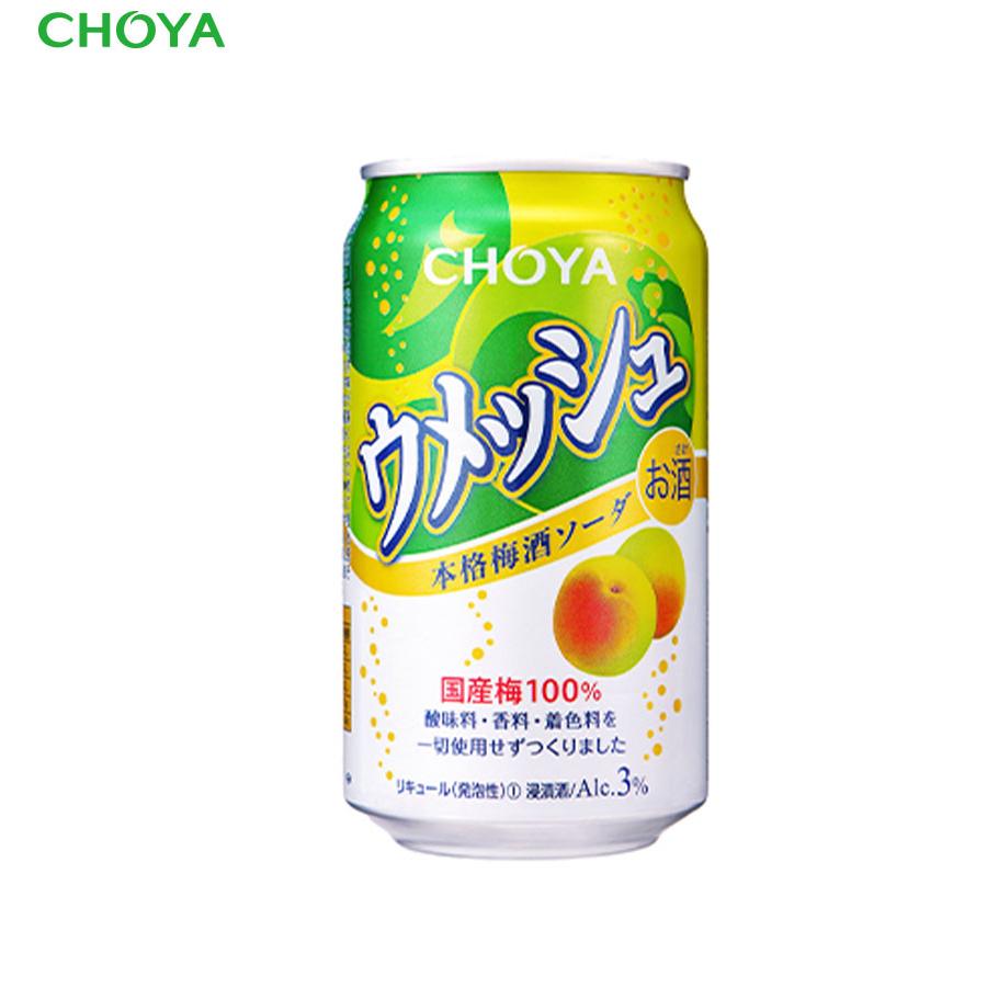 チョーヤ梅酒 チョーヤ ウメッシュ 本格梅酒ソーダ アルコール3
