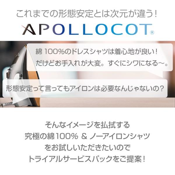 CHOYA SHIRT FACTORY 日清紡アポロコット【初回限定 トライアルシャツ