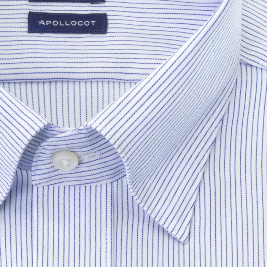 CHOYA SHIRT FACTORY 日清紡アポロコット 長袖 ワイシャツ 形態安定
