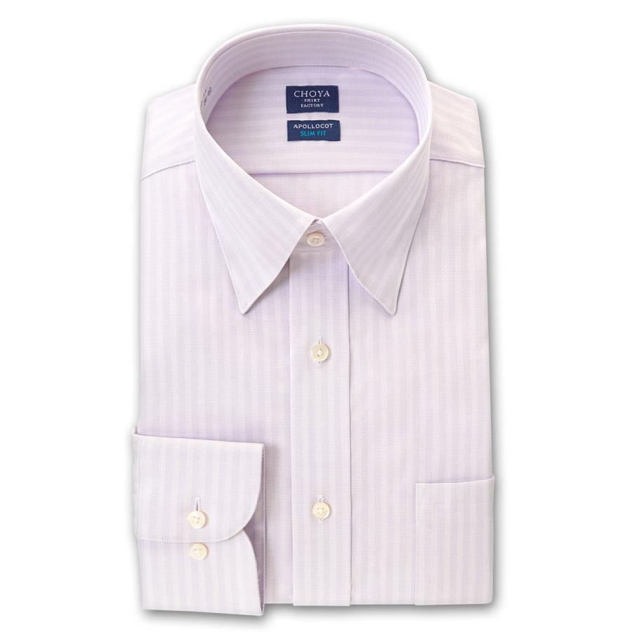 CHOYA SHIRT FACTORY メンズ長袖 形態安定ワイシャツ CFD542-260