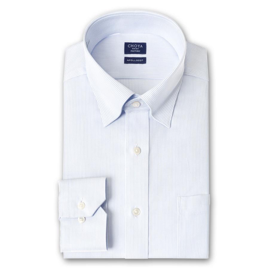 CHOYA SHIRT FACTORY 日清紡アポロコット ノーアイロン 長袖