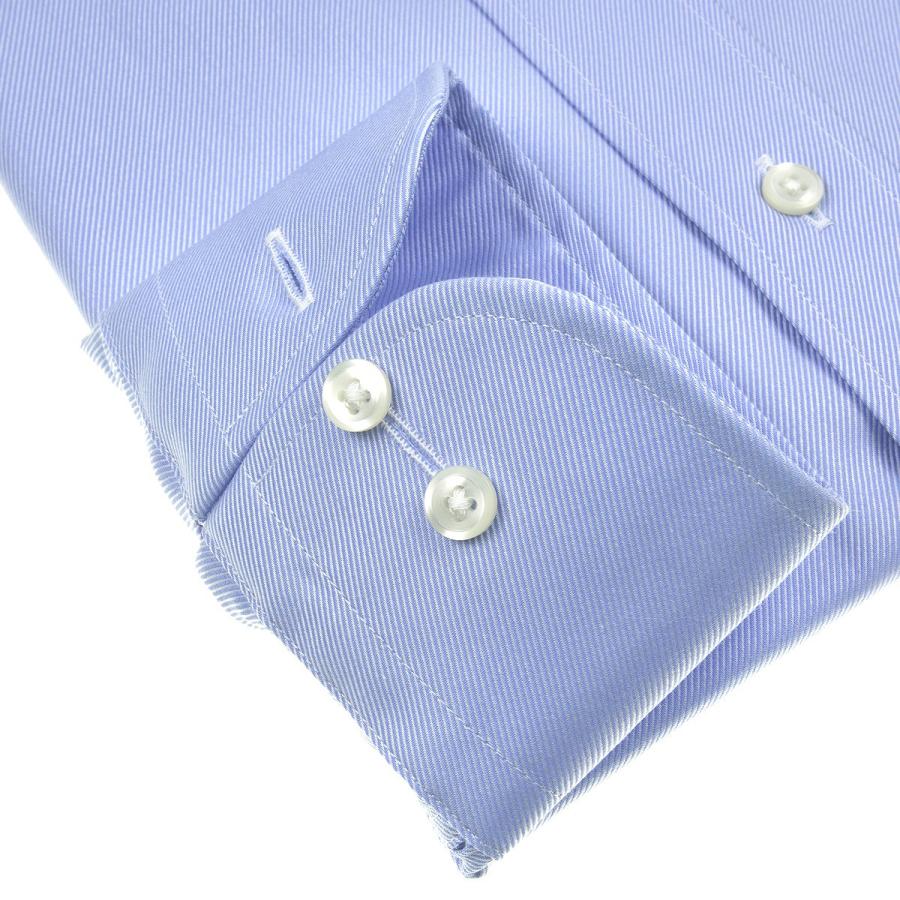 CHOYA SHIRT FACTORY ワイシャツ Yシャツ メンズ 長袖 ブルー