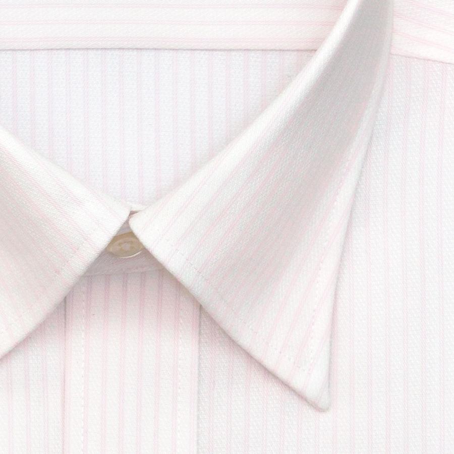 倉 ワイシャツ Yシャツ メンズ 半袖 Choya Shirt Factory 形態安定加工 ピンクストライプ スナップダウンシャツ 24ft 26cl6 600円 Whitesforracialequity Org