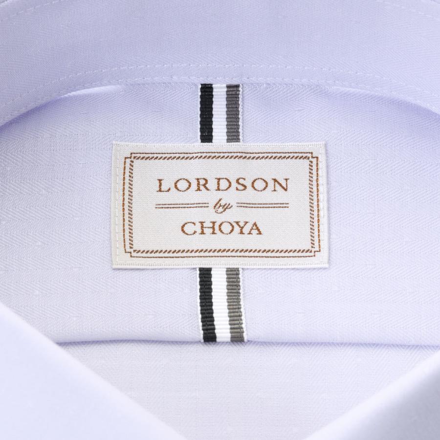 LORDSON by CHOYA メンズ長袖 形態安定ワイシャツ COD801-260 パープル 13サイズ,  2209ft｜choyashirts｜07