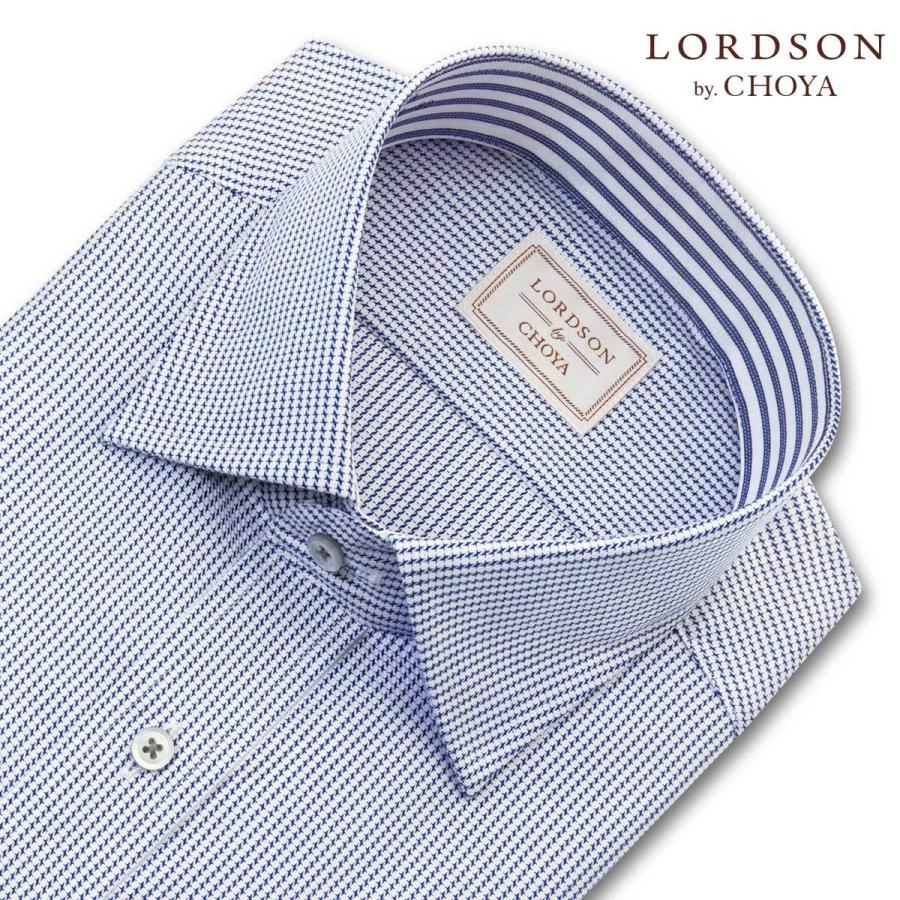 LORDSON by CHOYA メンズ長袖 形態安定ワイシャツ COD803-650 ブルー 13サイズ, 2209ft : CHOYA ...