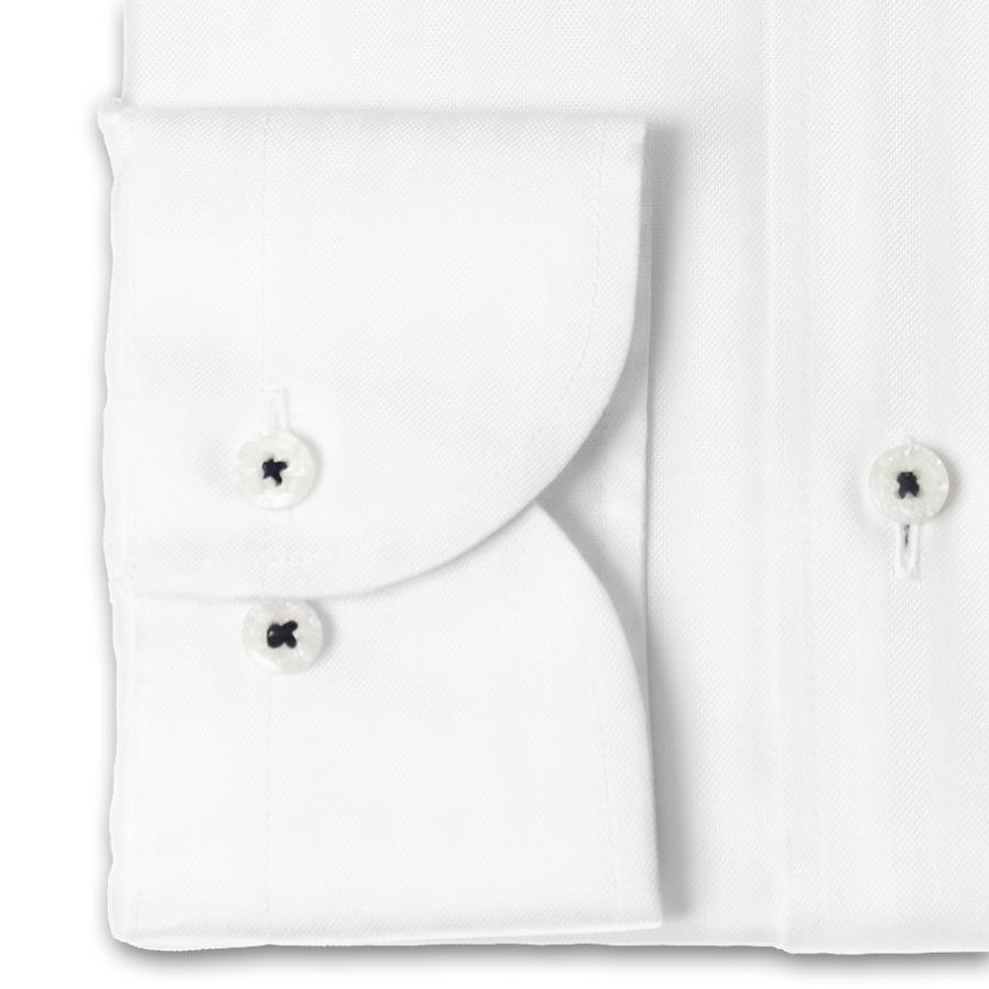 LORDSON by CHOYA 長袖 ワイシャツ メンズ 春夏秋冬 形態安定加工 白