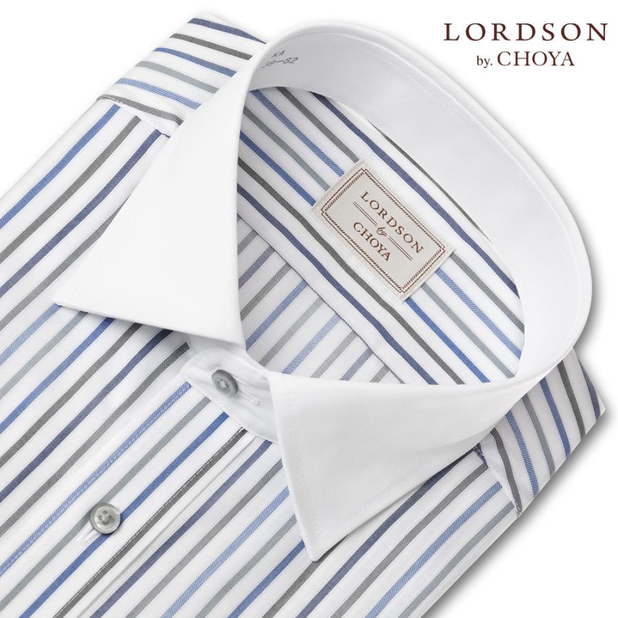 LORDSON by CHOYA 長袖 ワイシャツ メンズ 春夏秋冬 形態安定加工