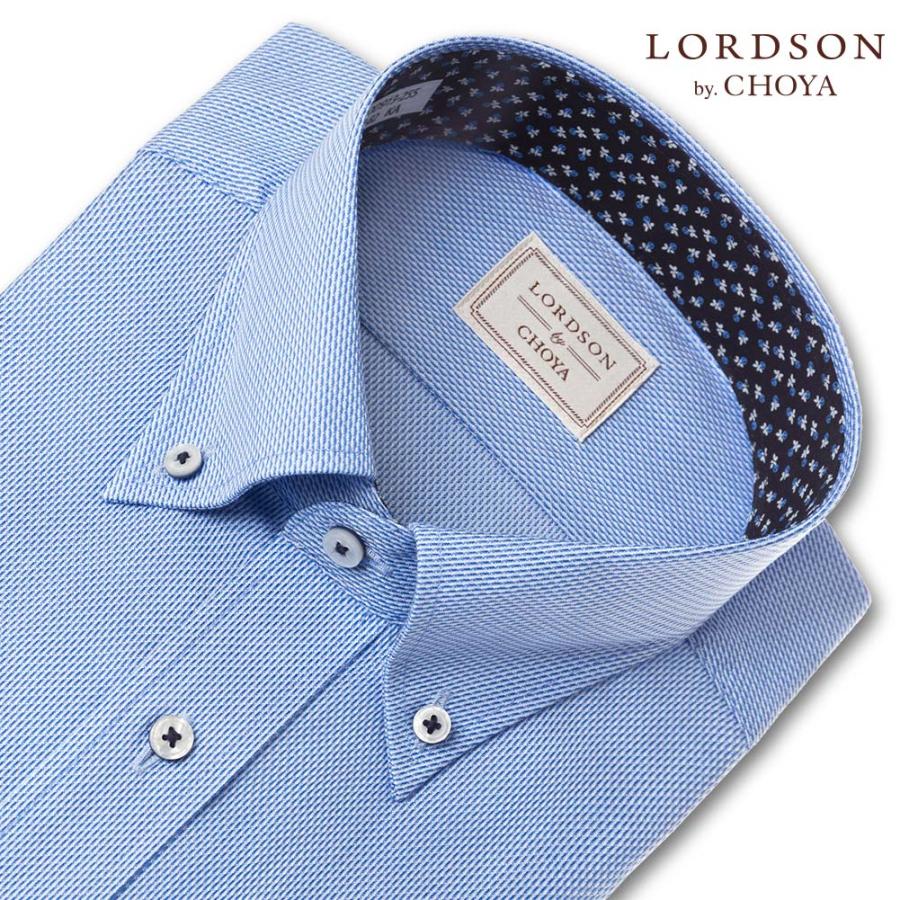 LORDSON by CHOYA 長袖 ワイシャツ メンズ 春夏秋冬 形態安定加工 
