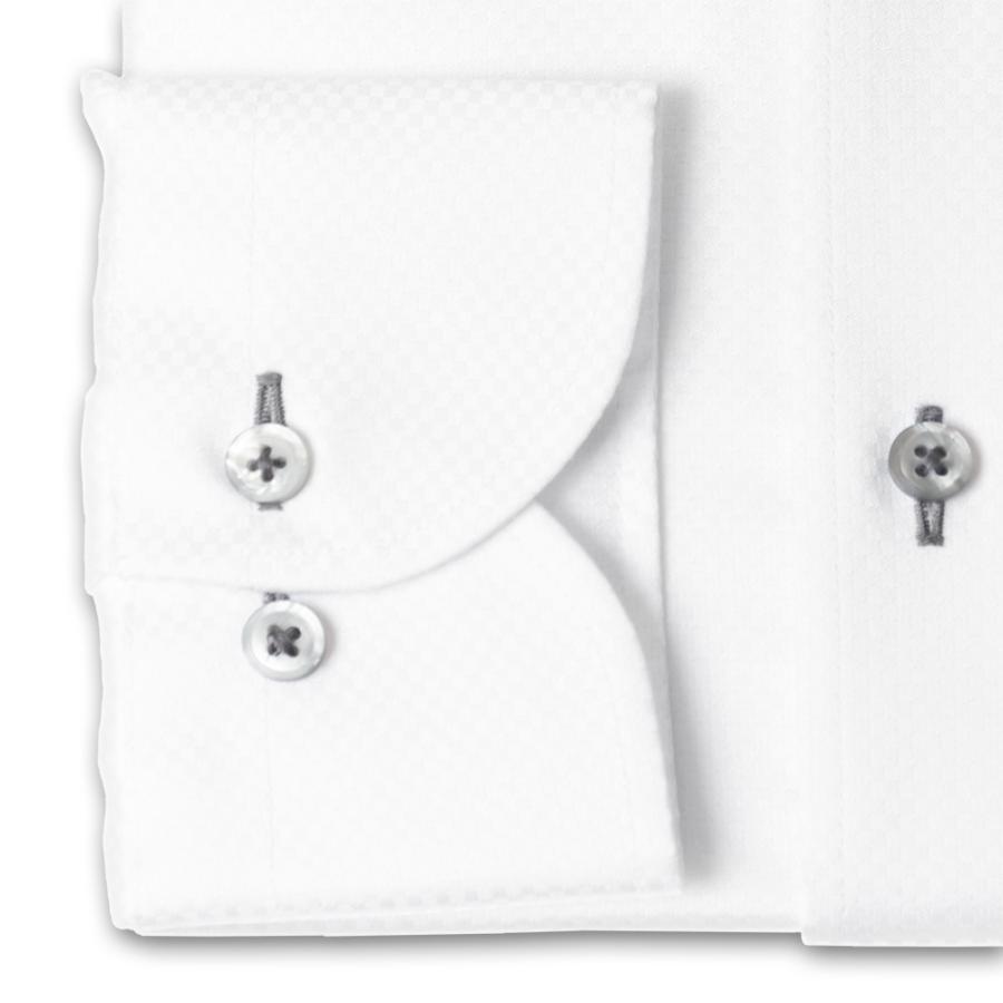 LORDSON by CHOYA 長袖 ワイシャツ メンズ 春夏秋冬 形態安定加工 白