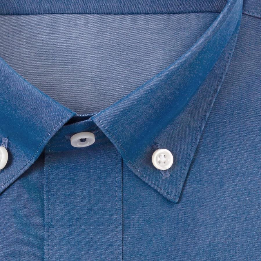 LORDSON 長袖 ワイシャツ メンズ 春夏秋冬 形態安定加工 ショート