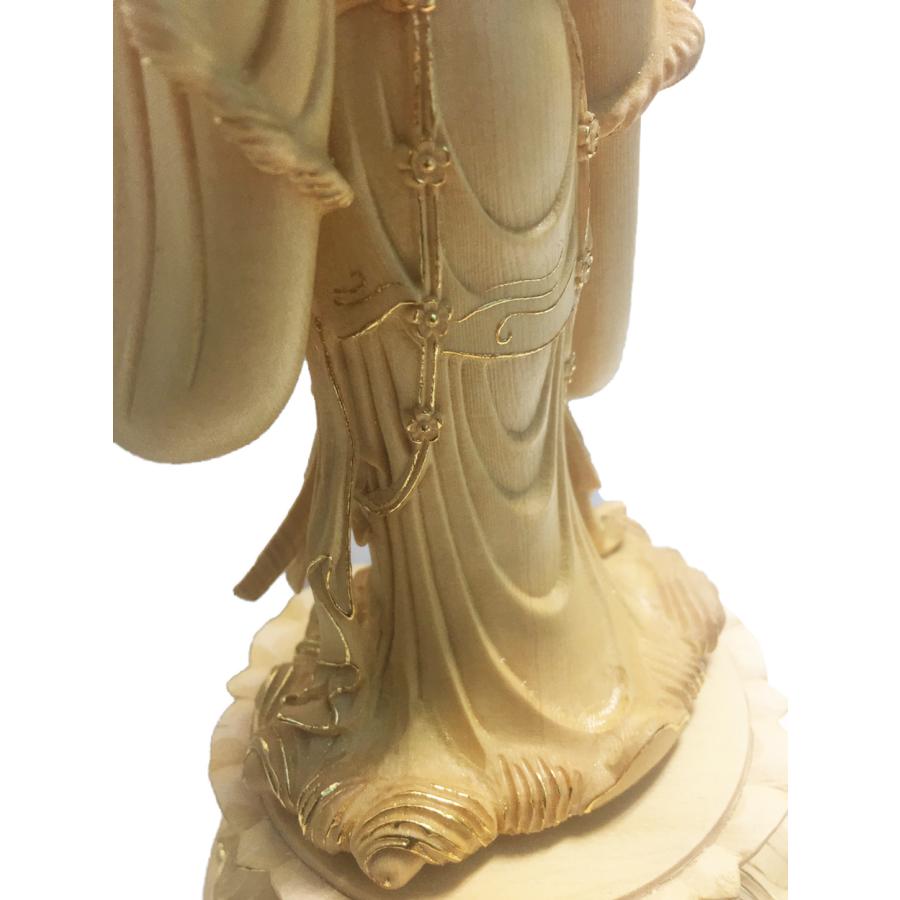 吉祥天 吉祥天女 功徳天 総高さ 24cm ひのき 桧 仏像 木彫り 吉祥天 吉祥天女 功徳天 総高さ 24cm ひのき 桧 仏像 木彫り