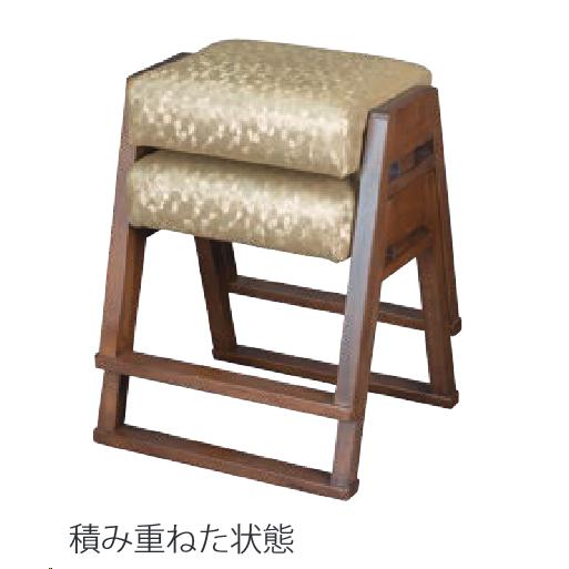 寺院用椅子 お詣り椅子 10脚 FR-440 本堂用椅子 座高44cm 椅子 仏前用椅子 料亭 旅館 神社 お寺 お参り椅子 仏壇用椅子｜choyi｜06