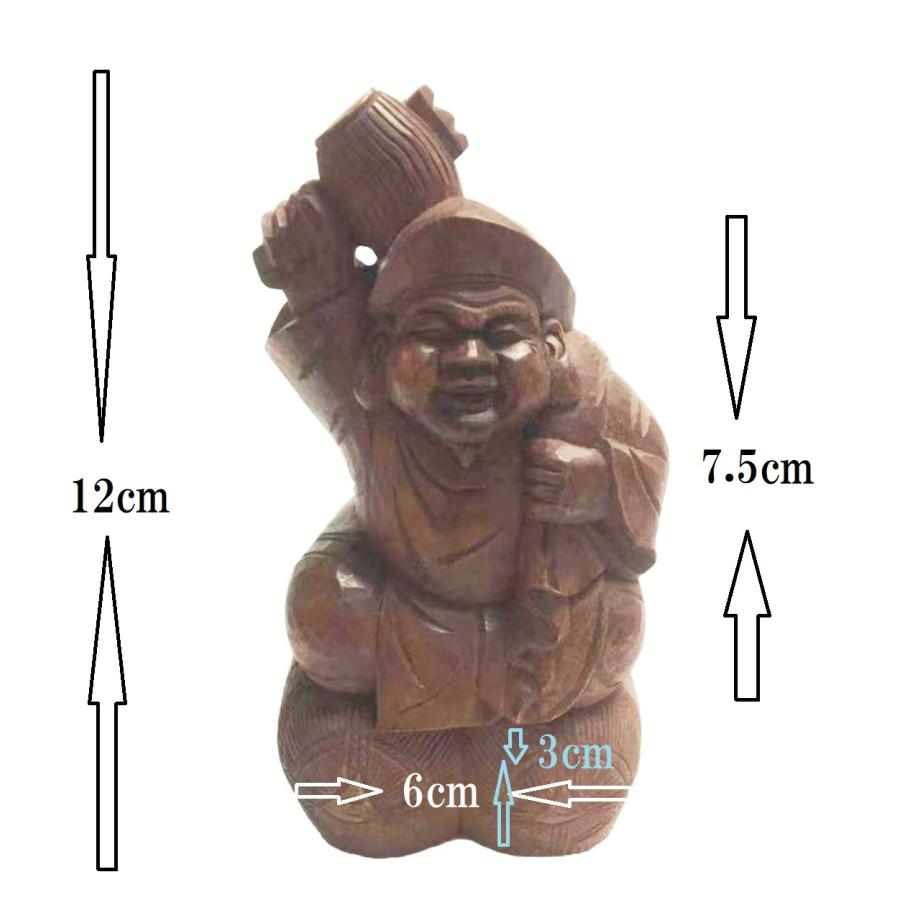 美品　大黒天　大黒様  木彫り 木製の置物  37㎝ 3㎏ 楽天市場】【総高20cm】大黒様 木彫り 置物 一刀彫 / 素材：桧