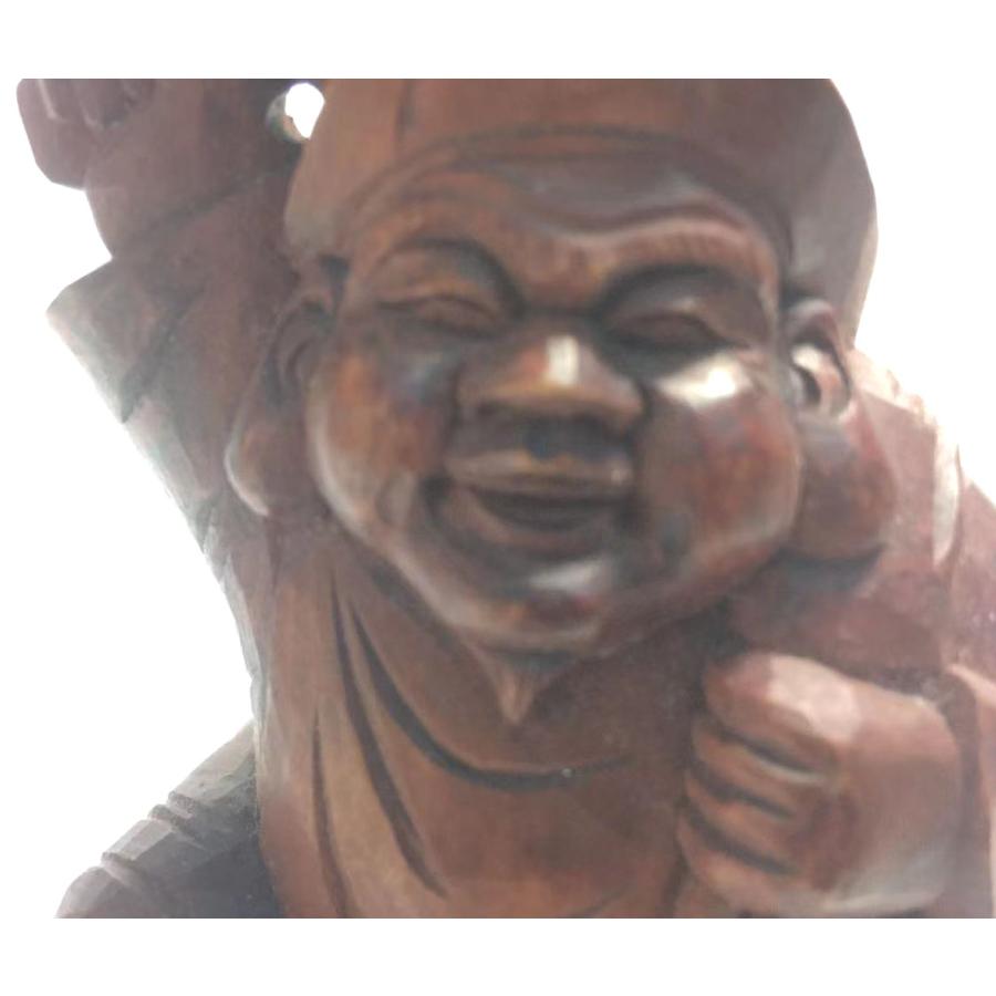 大黒様 置物 玄関 大黒天様 ダイコク様 仏像 彫刻 木彫 木製 高さ