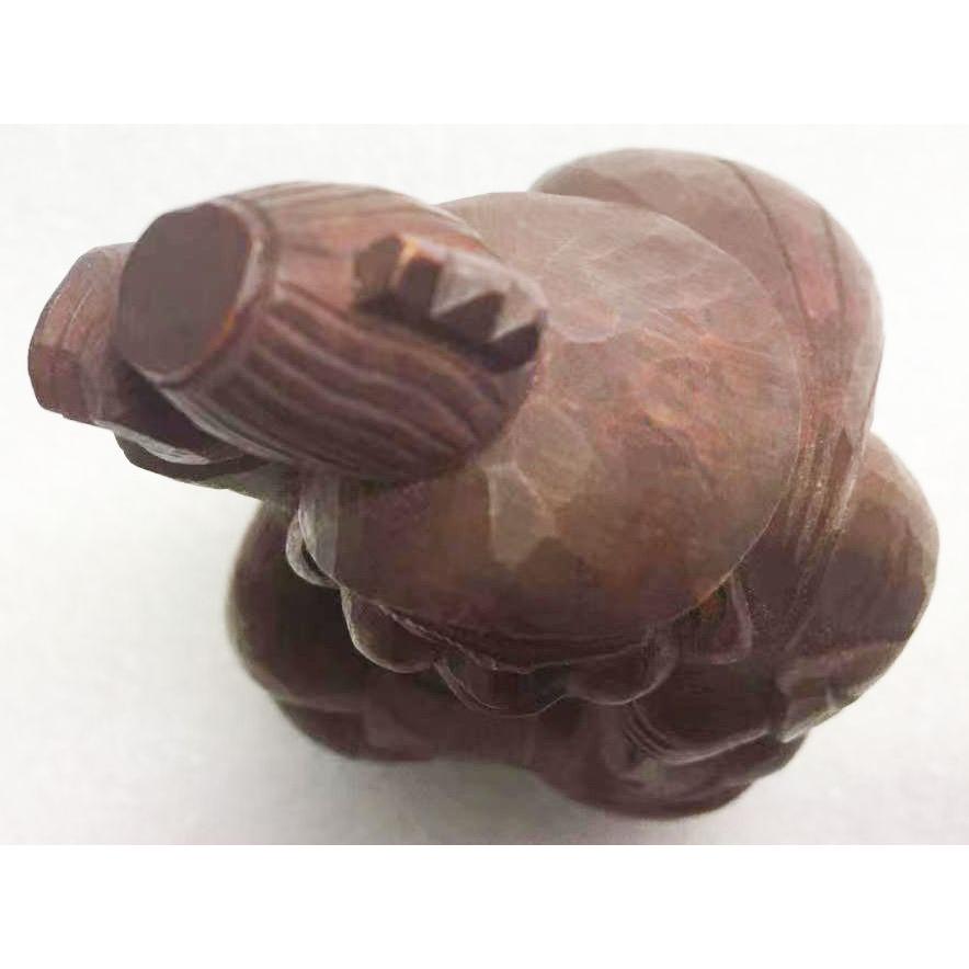 木彫置き物　大黒天　骨董品　高さ17㎝　重さ600g 木彫置き物 大黒天 骨董品 高さ17㎝ 重さ600g 木彫置き物 大黒天