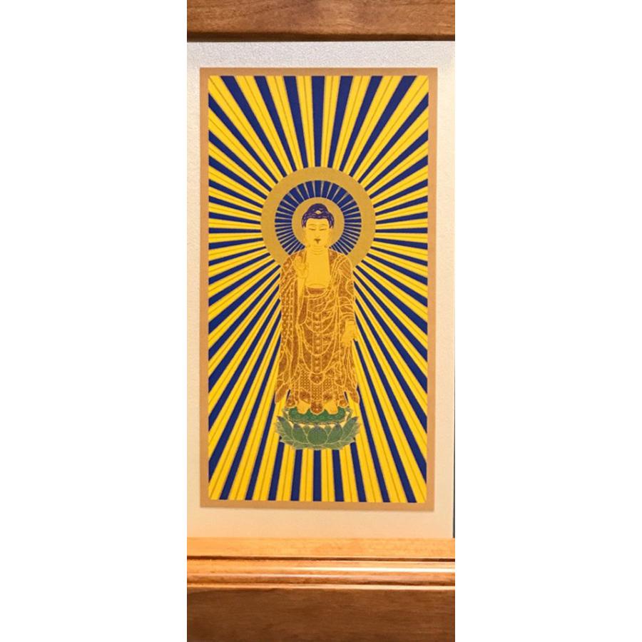 ご本尊置き軸 脇侍ありとなしの2タイプ 各宗派有 : 仏像・仏具専商の彫